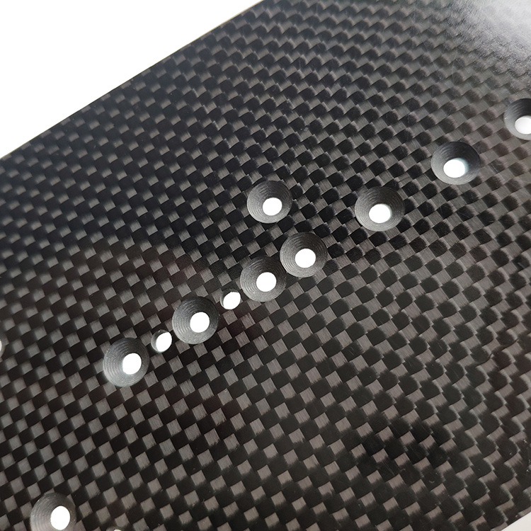 Carbon fiber countersink drill holes/counterbores China Dongguan