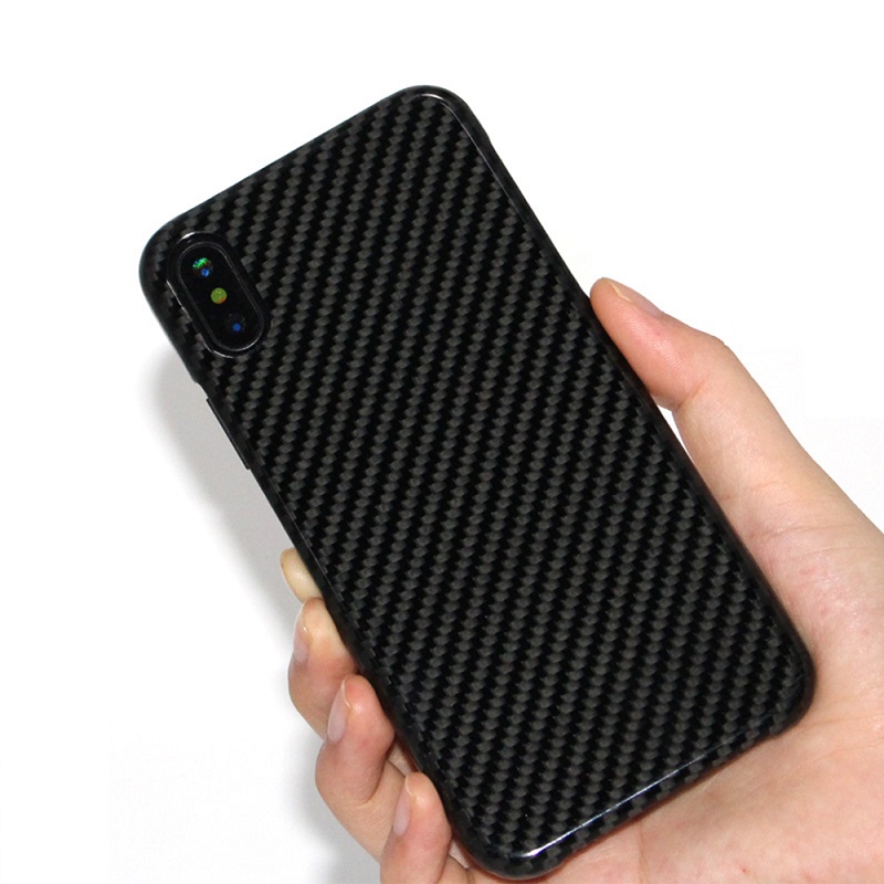 real carbon fiber cell phone case luxury material China Dongguan