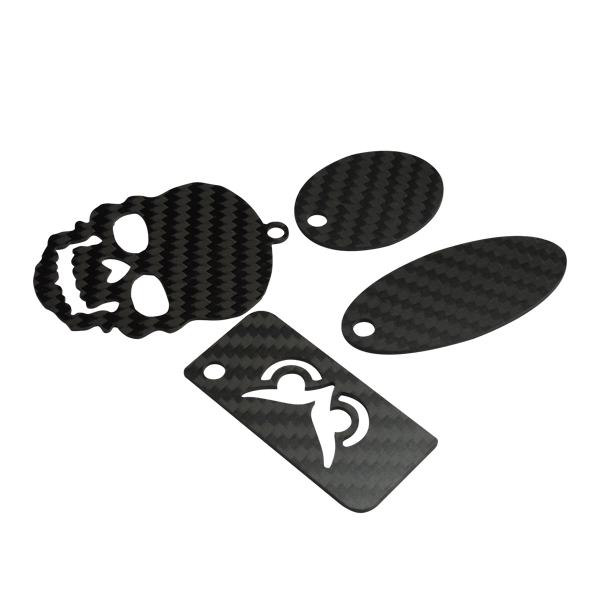 Free sample for 3k Black Carbon Fiber Sheet - Carbon Fiber Key Chain – XieChuang