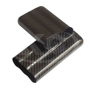 കസ്റ്റം കാർബൺ ഫൈബർ സിഗാർ ബോക്സ് ലോഗോ പ്രിന്റിംഗ് സ്വീകരിച്ചു