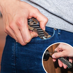 2018 Tuopuke Hatina Nû ya Berîka Pereyan a Fîbera Karbonê ya Tuopuke, Berîka Pêşiyê ya Zilamî ya RFID ya bi Girêdera Mifteyê