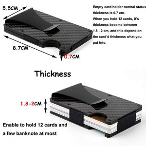 2018 Tuopuke Hatina Nû ya Berîka Pereyan a Fîbera Karbonê ya Tuopuke, Berîka Pêşiyê ya Zilamî ya RFID ya bi Girêdera Mifteyê