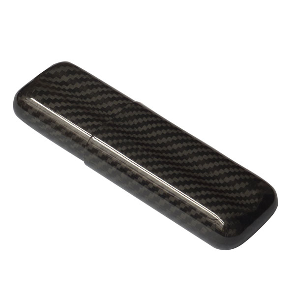 Reasonable price Rfid Wallet Carbon Fiber - Carbon Fiber Cigar Case For 2 Tubes – XieChuang Featured Image