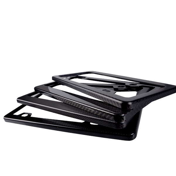 Good Quality Cheap Bamboo Plate - Carbon Fiber License Plate Frames – XieChuang detail pictures