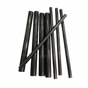 Carbon Fiber Rod 3K Plain Glossy 6-26mm