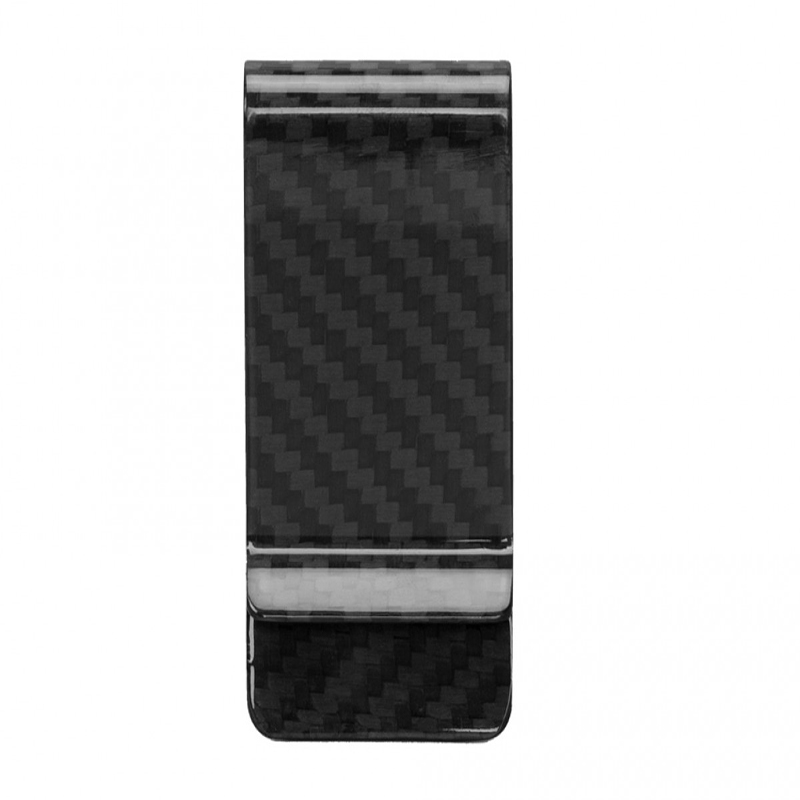 2018 Latest Design Carbon Fiber Cards Holder - Carbon Fiber Money Clip-Twill Glossy – XieChuang