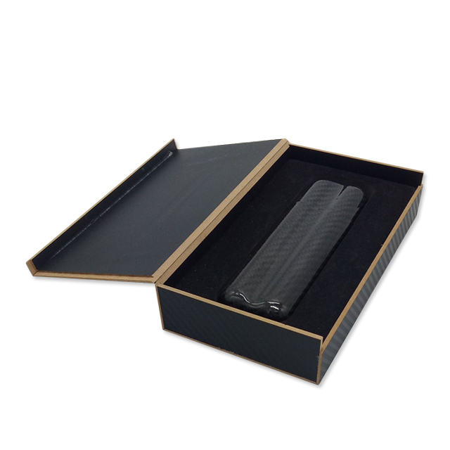 Reasonable price Rfid Wallet Carbon Fiber - Carbon Fiber Cigar Case For 2 Tubes – XieChuang detail pictures