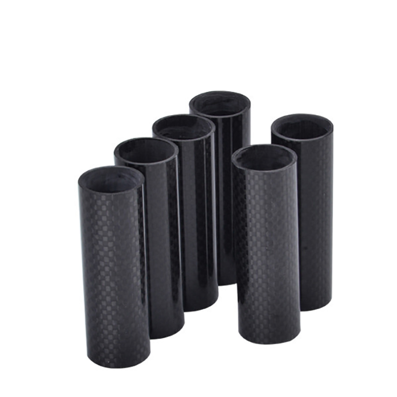 factory low price Universal Carbon Fiber Parts - Plain Glossy Carbon Fiber Tubes – XieChuang