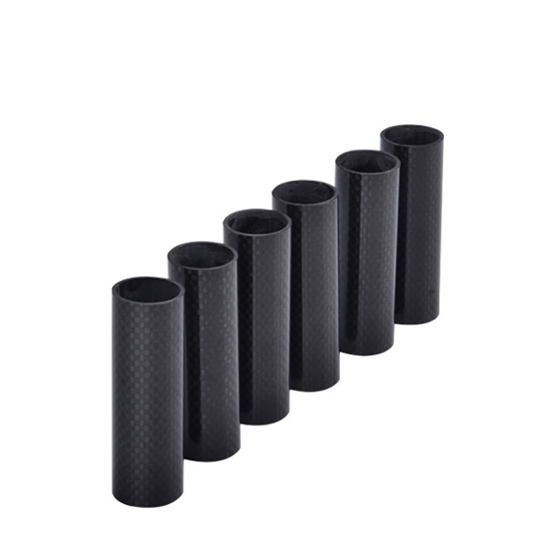 China Supplier Square Tube 50mm Connectors - Plain Glossy Carbon Fiber Tubes – XieChuang