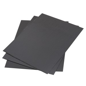 Best Price on Black License Plate Frames - Twill Matte Carbon Fiber Sheets – XieChuang