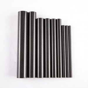 19mm OD x 16mm id x 200mm Length Carbon fiber Tubes use for camera rail tube