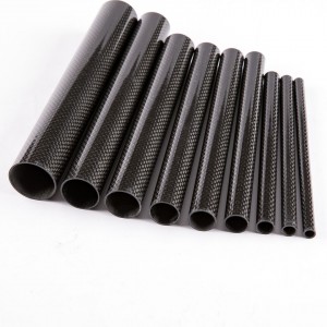 Ke kūʻai pololei aku nei ʻo Factory Fiber carbon tube round o High Quality