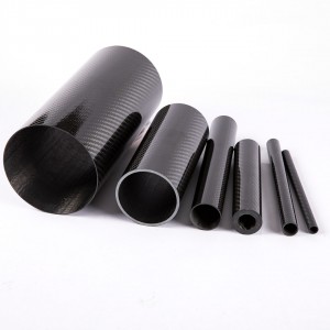 19mm OD x 16mm id x 200mm Length Carbon fiber Tubes use for camera rail tube