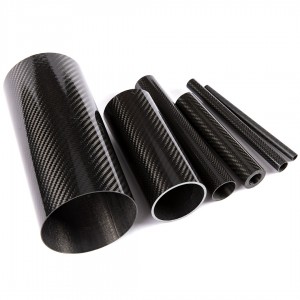 Високоякісна теплова трубка з вуглецевого волокна 3k, вуглецева волокниста трубка 15 мм, 16 мм, 17 мм, 18 мм, 19 мм, 20 мм, вуглецева теплова трубка