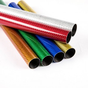 Colorful Carbon Fiber Tubes