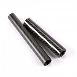 Carbon fiber tube 3k twill glossy or matte