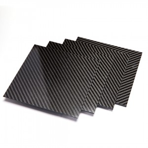 high quality glossy carbon fiber laminate sheet plate 100% carbon