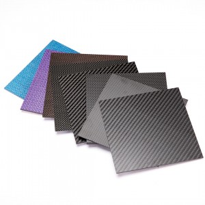 SW1K/2K/3K twill/ plain cnc custom machining carbon fiber sheet, carbon fiber plate