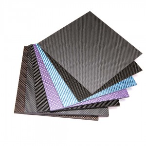 SW1K/2K/3K twill/ plain cnc custom machining carbon fiber sheet, carbon fiber plate