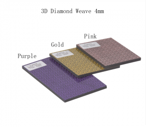 New style carbon fiber plate 3D Diamond weave