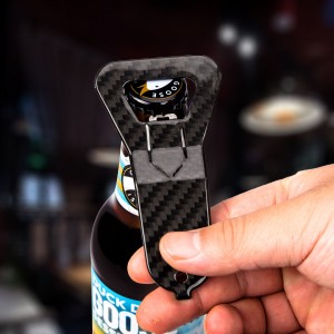 New design carbon fiber bottle opener