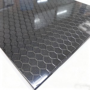 Hexagon Honeycomb Carbon Fiber Plates 1.5-10mm 500*500mm