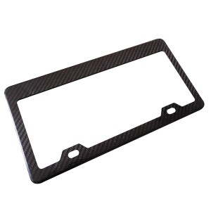 factory Outlets for Us Car Number Plate Frame - Carbon Fiber License Plate Frames – XieChuang