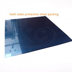 Anglies pluošto plokštė 3K0.5mm 1mm 1.5mm, 2mm 2.5mm 3mm