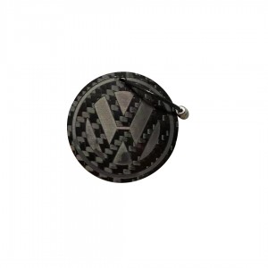 High quality carbon fiber key custom pendant beautiful