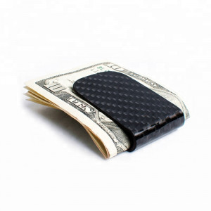High Quality Real Carbon fiber Money Clip From China manufacturer