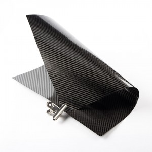 Flexible carbon fiber sheet