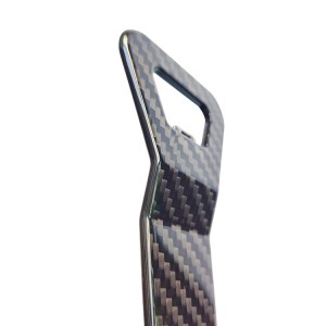 Premium quality carbon fiber bottle opener
