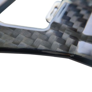 New design carbon fiber bottle opener with metal element