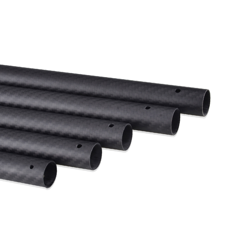 Customized  CNC machining carbon fiber tubes Featured Image