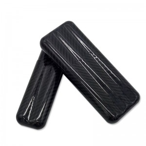 2018 New Style Carbon Fiber Genuine Leather Wallets - Carbon Fiber Cigar Case – XieChuang