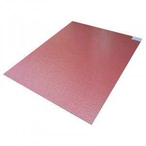 OEM Customized Car License Frame - Red Carbon Fiber Sheets – XieChuang