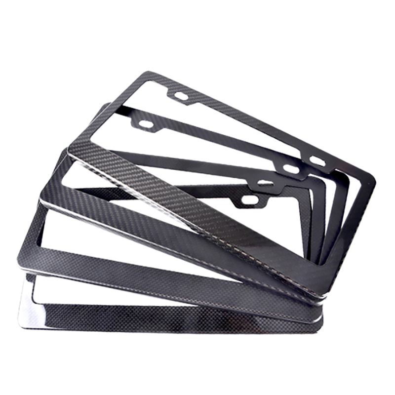 Discount Price Playing Poker Cards Made From Carbon Fiber With Printing - Carbon Fiber License Plate Frames – XieChuang