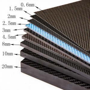 SW1K/2K/3K twill/ plain cnc custom machining carbon fiber sheet, carbon fiber plate