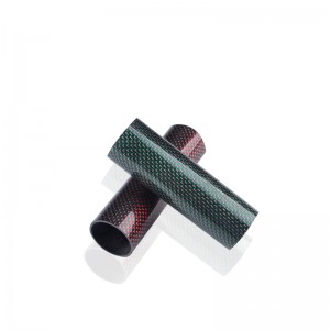 Color carbon fiber tube