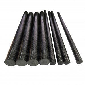 Carbon Fiber Rod 3K Plain Glossy 6-26mm