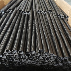High strength carbon fiber square tube/pole/rod/pipe/connectors/ for sale