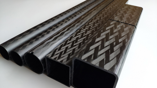 How to make carbon fiber pull winding tubes?