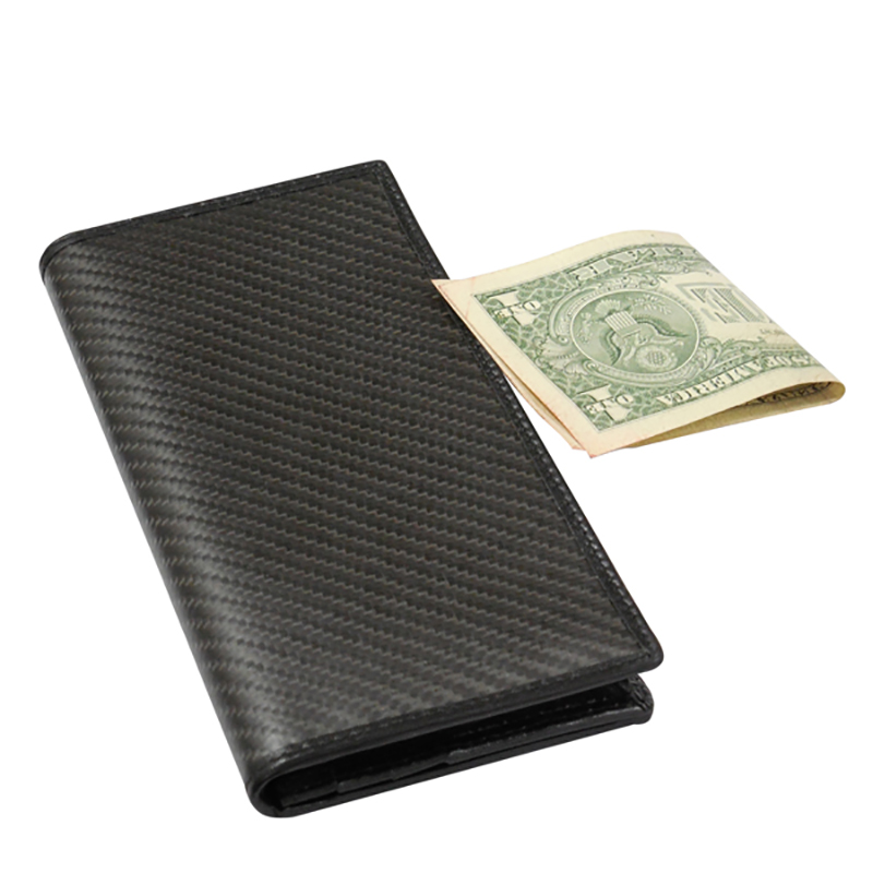 Well-designed Genuine Leather Wallets - Straight Carbon Wallet – XieChuang