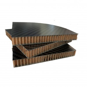 Karbon fiber petek levha