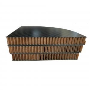 Carbon fiber honeycomb plate