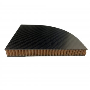 Carbon fiber honeycomb plate